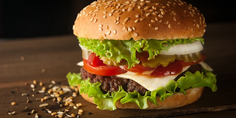 Burger and Fries Combo